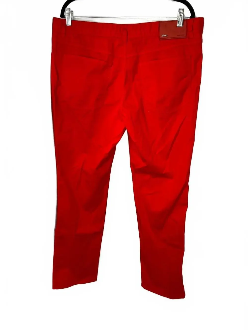Brioni Chamonix Comfort Fit Red Pants Size 38 Made in Italy